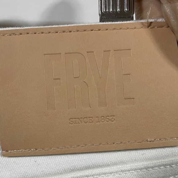 Frye White High-Waisted Jeans - Picture 3 of 5